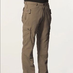 Mens Pick-Pocket Proof Adventure Travel Pants 34x32